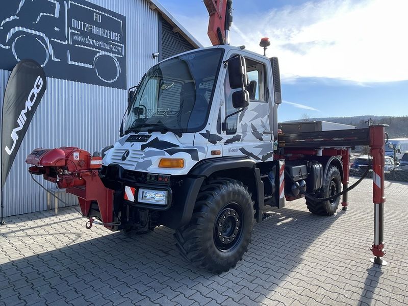 Unimog Unimog mit Kran, Winde, Einzelstück  3
