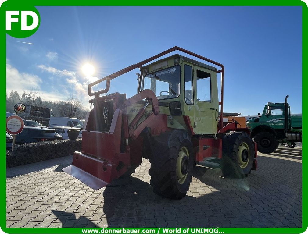 MB Trac 800 mit Werner Forstausrüstung  3