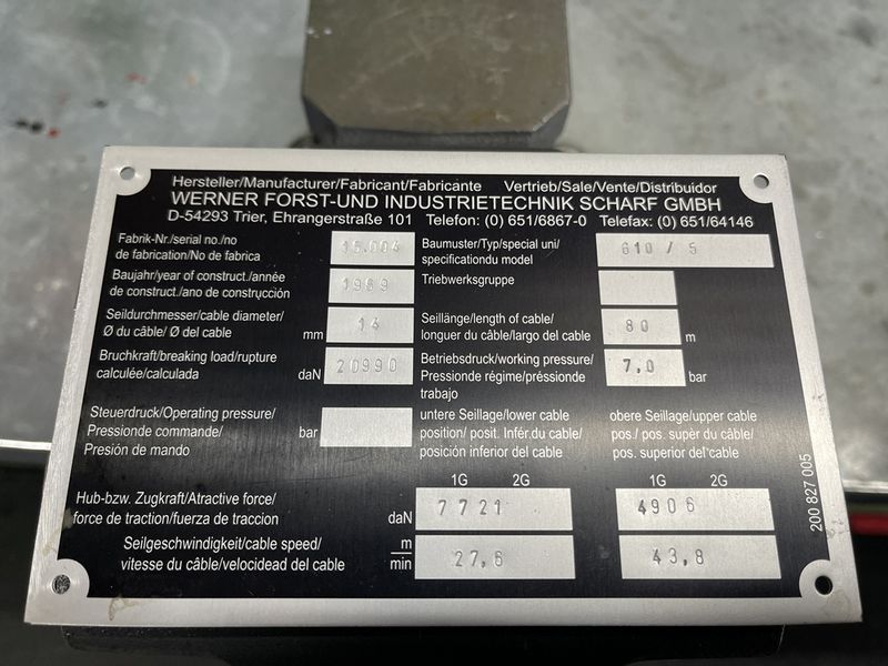 Unimog U1000 mit Werner Forstausrüstung  2