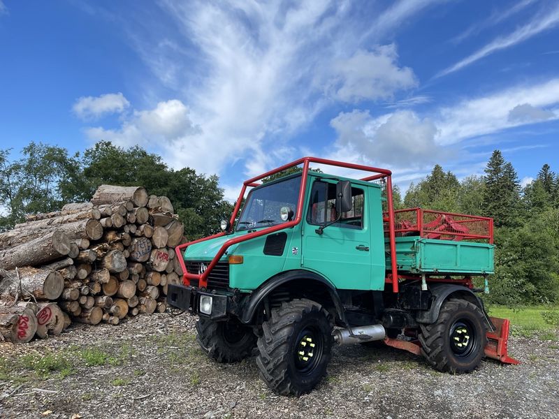 Unimog U1000 mit Werner Forstausrüstung  3