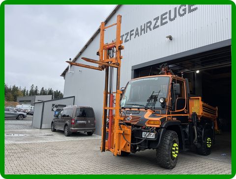 Sonstige Kahlbacher Staplermast für Unimog mit Seitenvers
