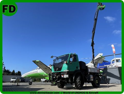 Unimog U20 Agrar mit Kran-Forstgreifer, LOF 