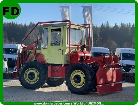Unimog MB Trac 800 Forst , Österreich Typenschein