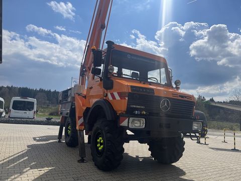 Unimog Unimog U1400 mit Hochdach & Arbeitsbühne 