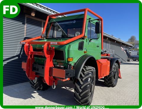 Mercedes Unimog U2100 Agrar - Forst , Hochdach 
