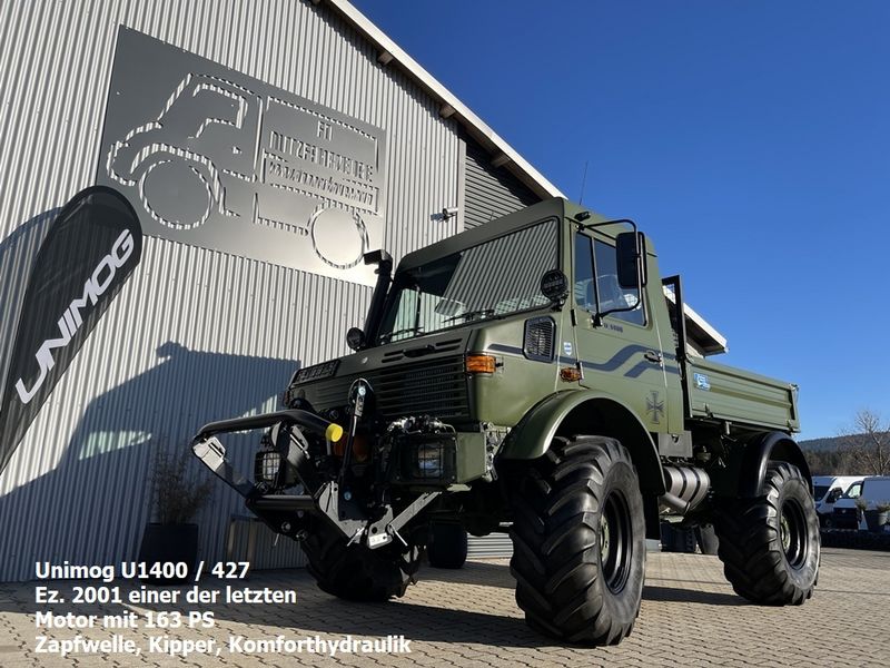 Mercedes Unimog U1400 Agrar mit Hochdach  2
