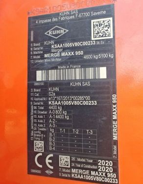 Kuhn Kuhn Merge Maxx 950