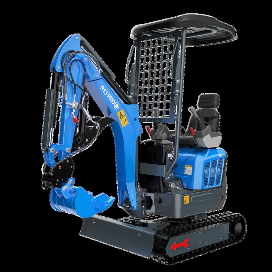 Rippa RIPPA HB/R13 PRO-Minibagger mit 3-Zylinder Kubot 2