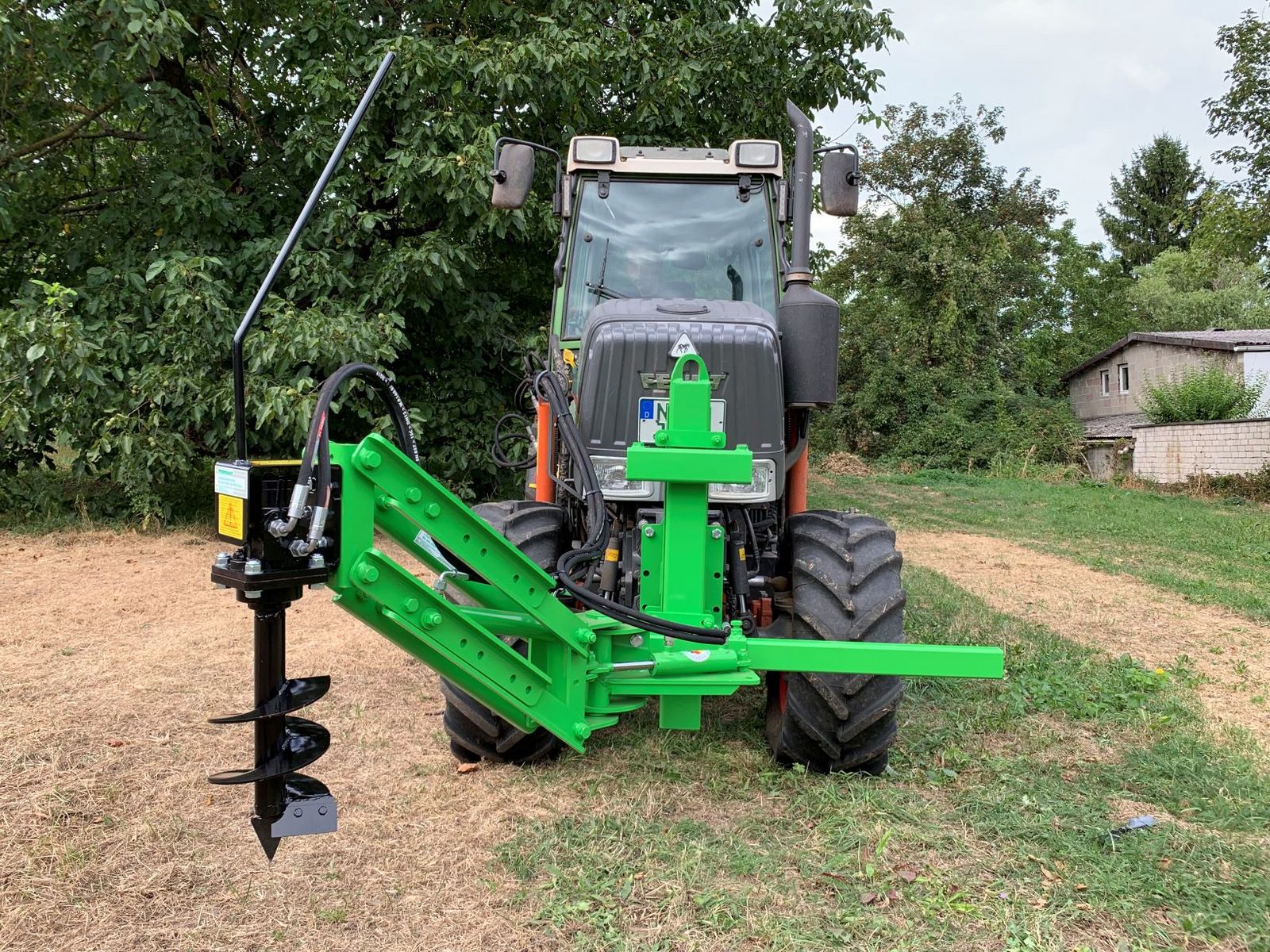 Fehrenbach Erdbohrgerät hydraulisch mit Parallelführung 3