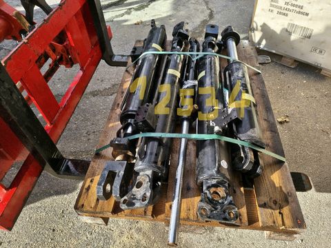 Sonstige 5x Hydraulikzylinder doppeltwirkend massiv