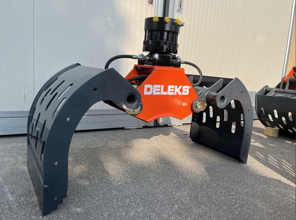 Deleks DKP15 Sortiergreifer mit Rotator 1