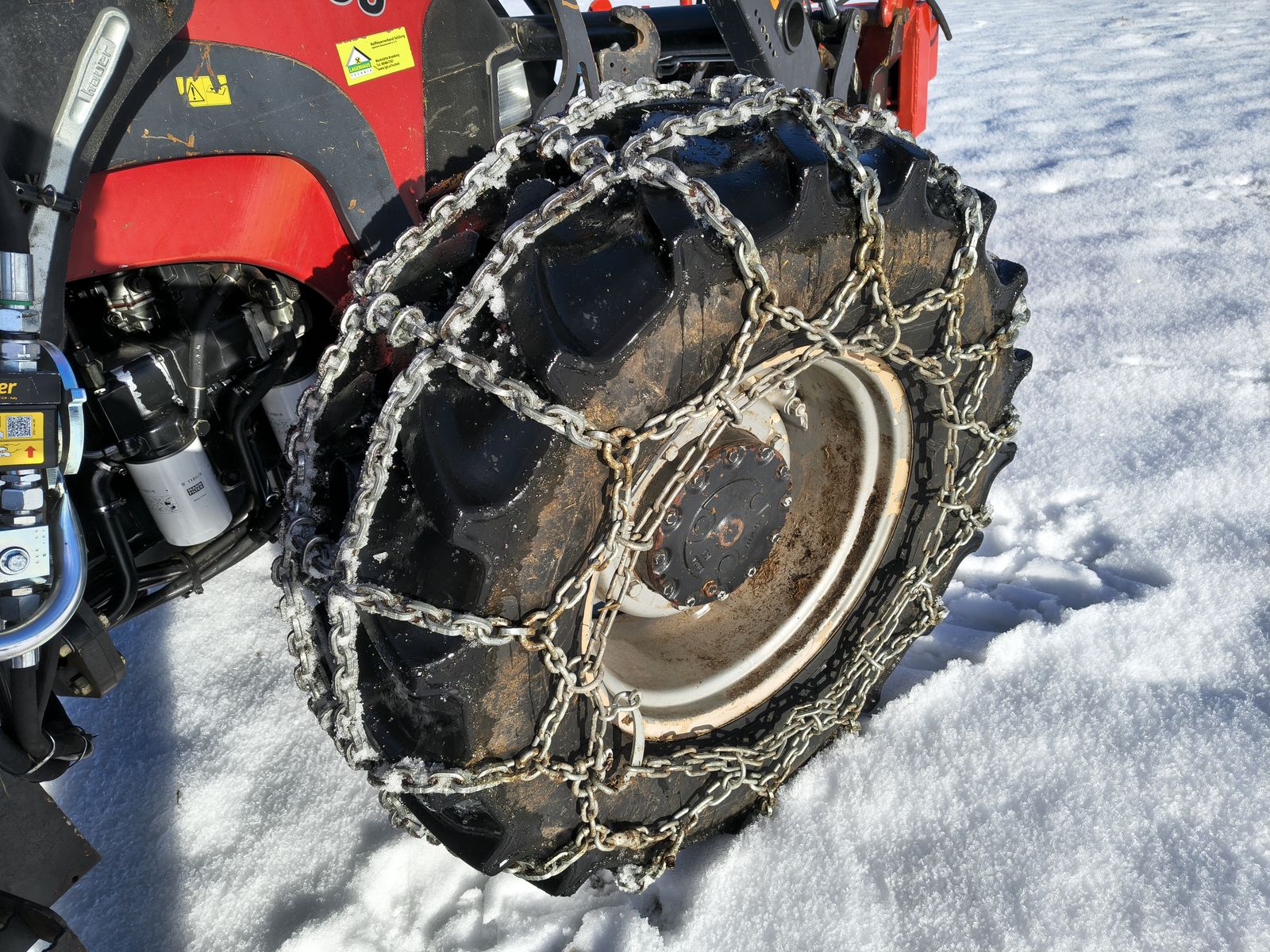 KWB 440/65R24 oder 420/85R24 Schneekette 3