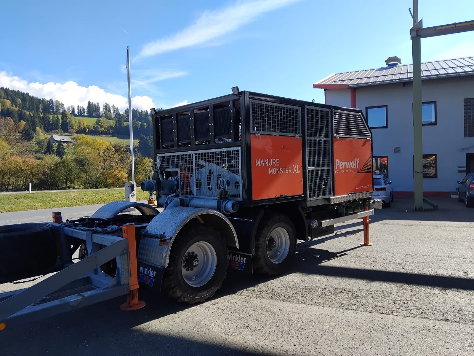 Perwolf Profi Pumpanlage, Funk, Durchflussmesser,..... 3