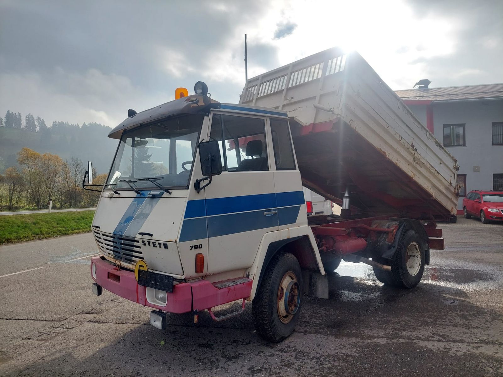 Steyr LKW Steyr 790 Kipper, Allrad, Sperre 2