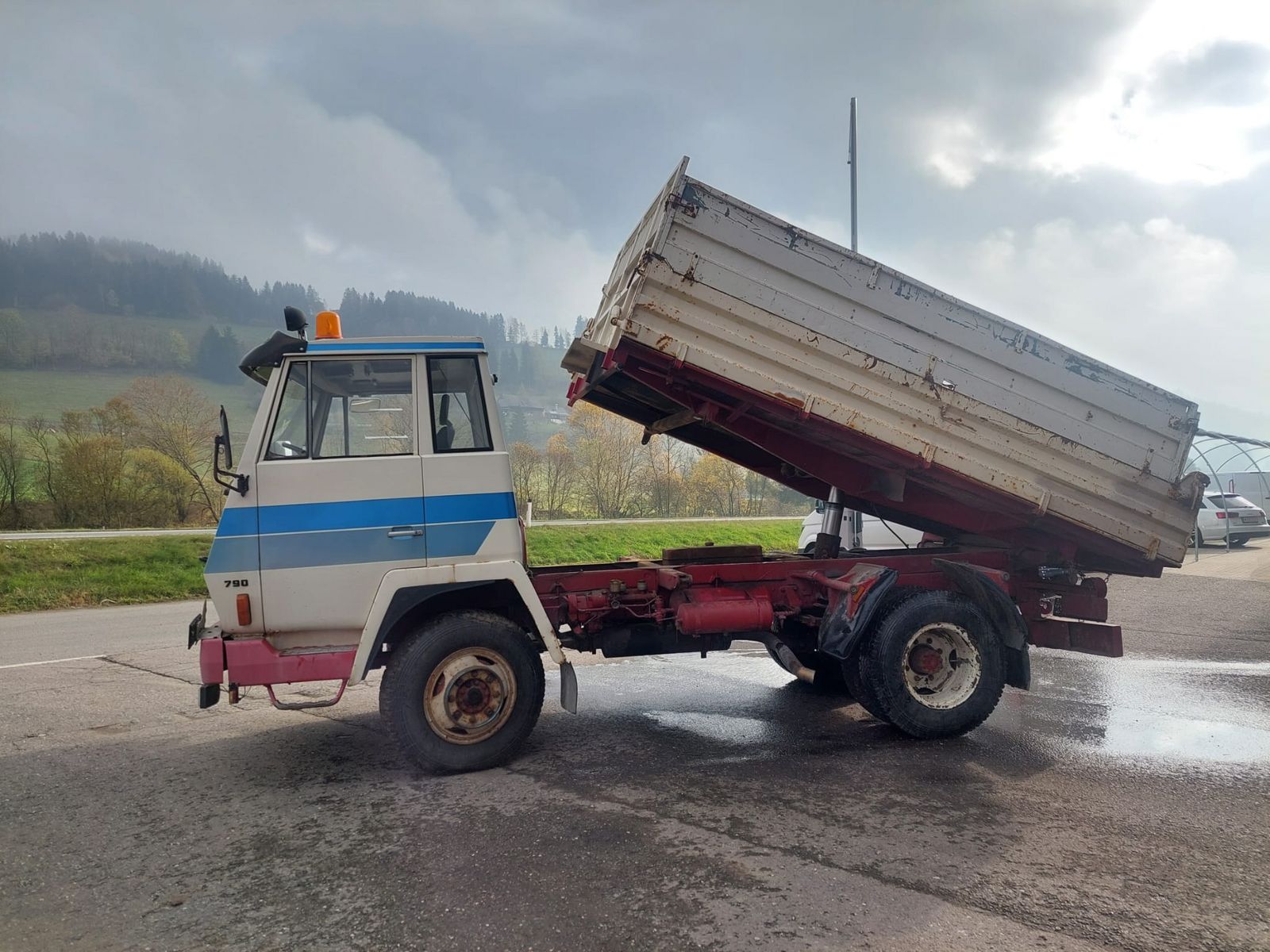 Steyr LKW Steyr 790 Kipper, Allrad, Sperre 3