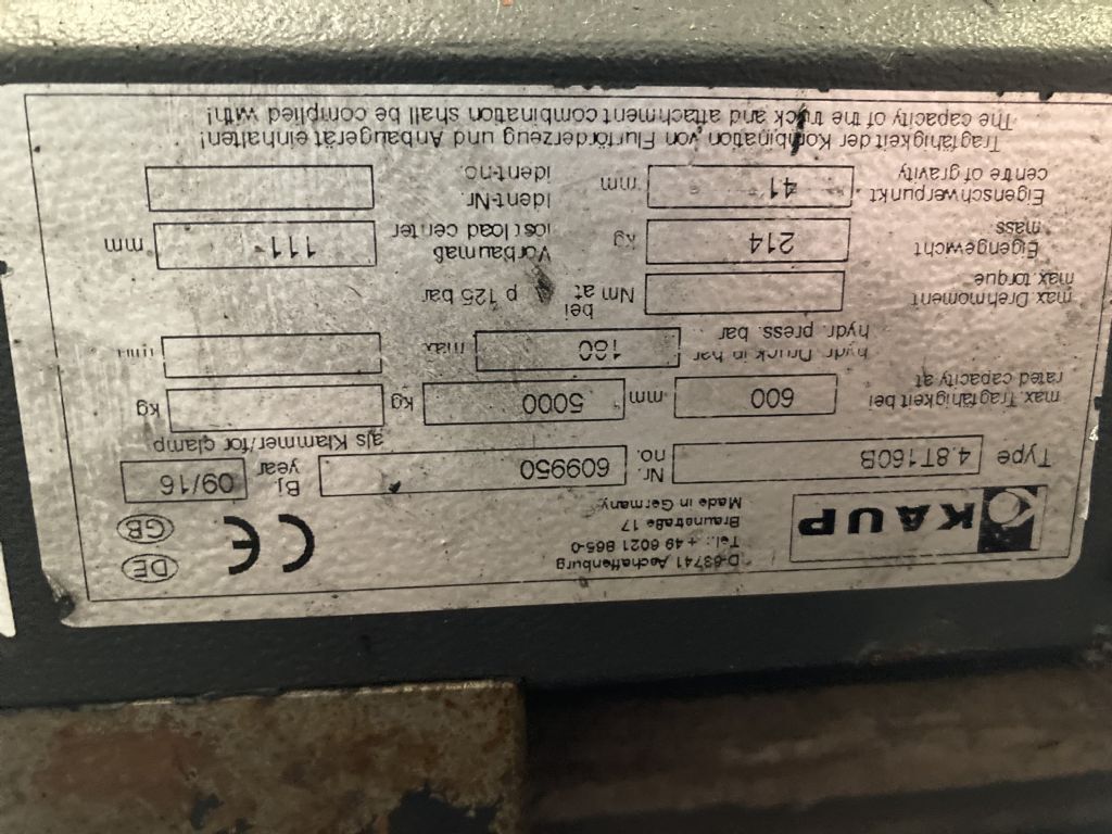 Kaup 4,8T160B 2