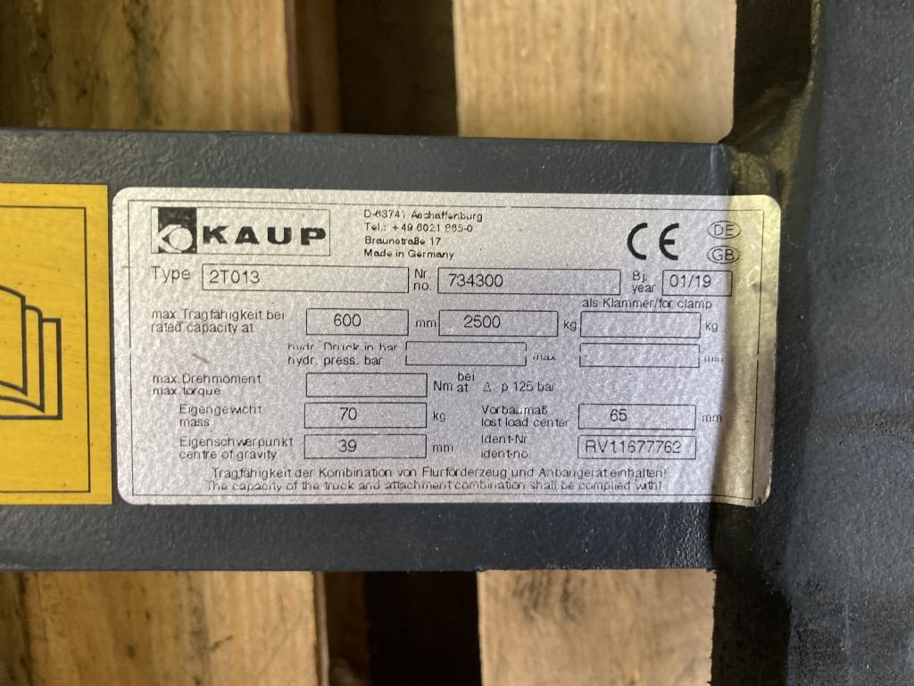 Kaup 2T013 Vorbau-Gabelträger 2