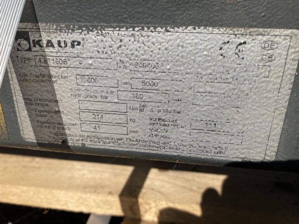 Kaup 4,8T160B 2