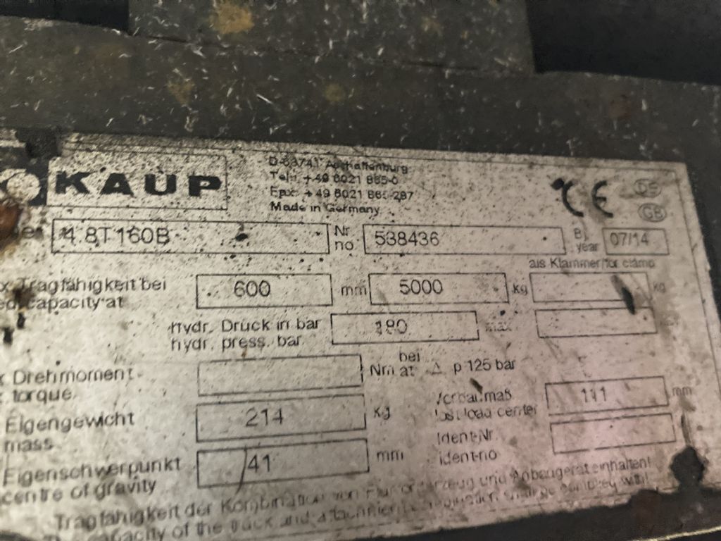 Kaup 4,8T160B 2