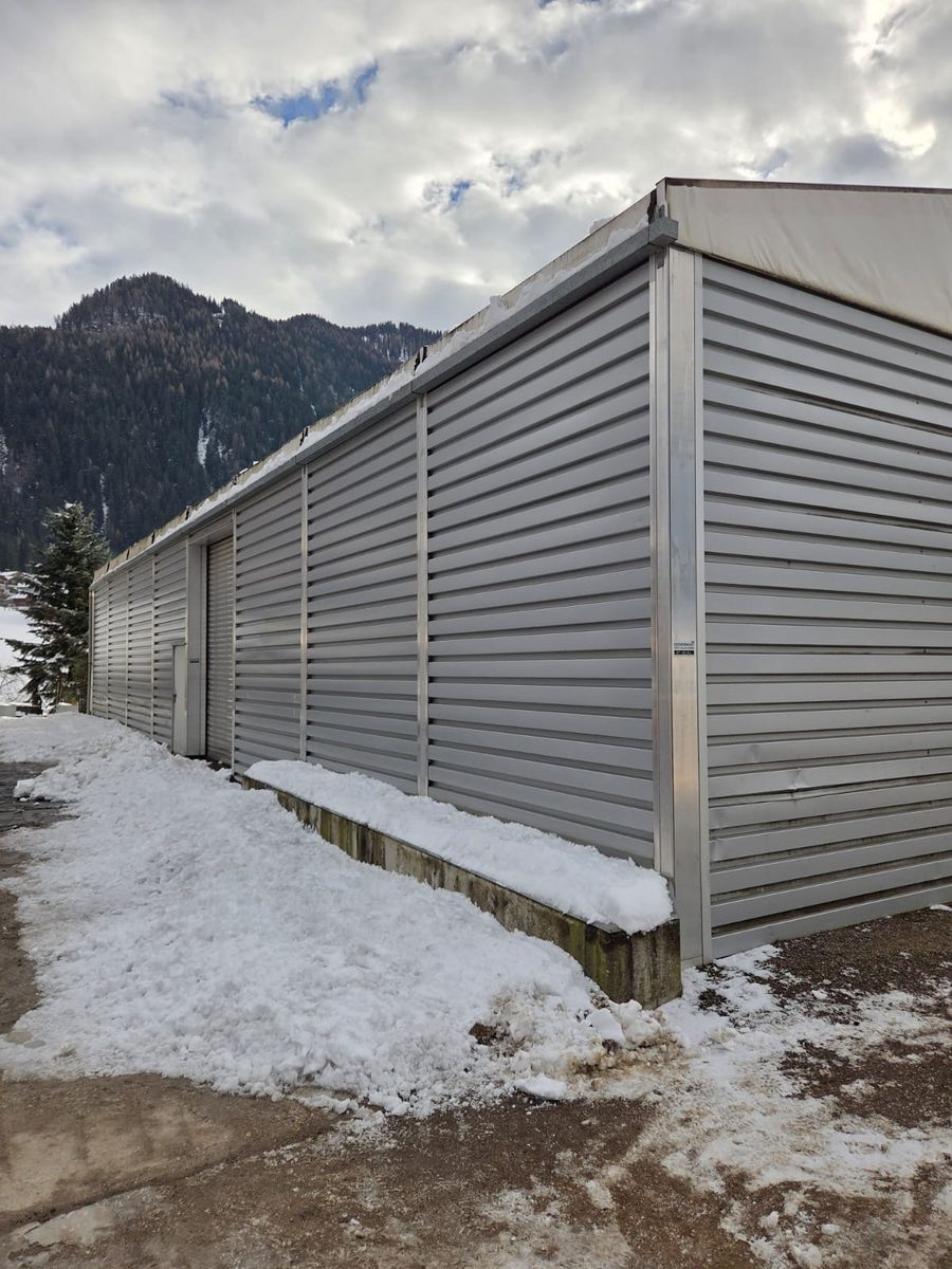 Eschenbach Lagerhalle mit Schneelast 3