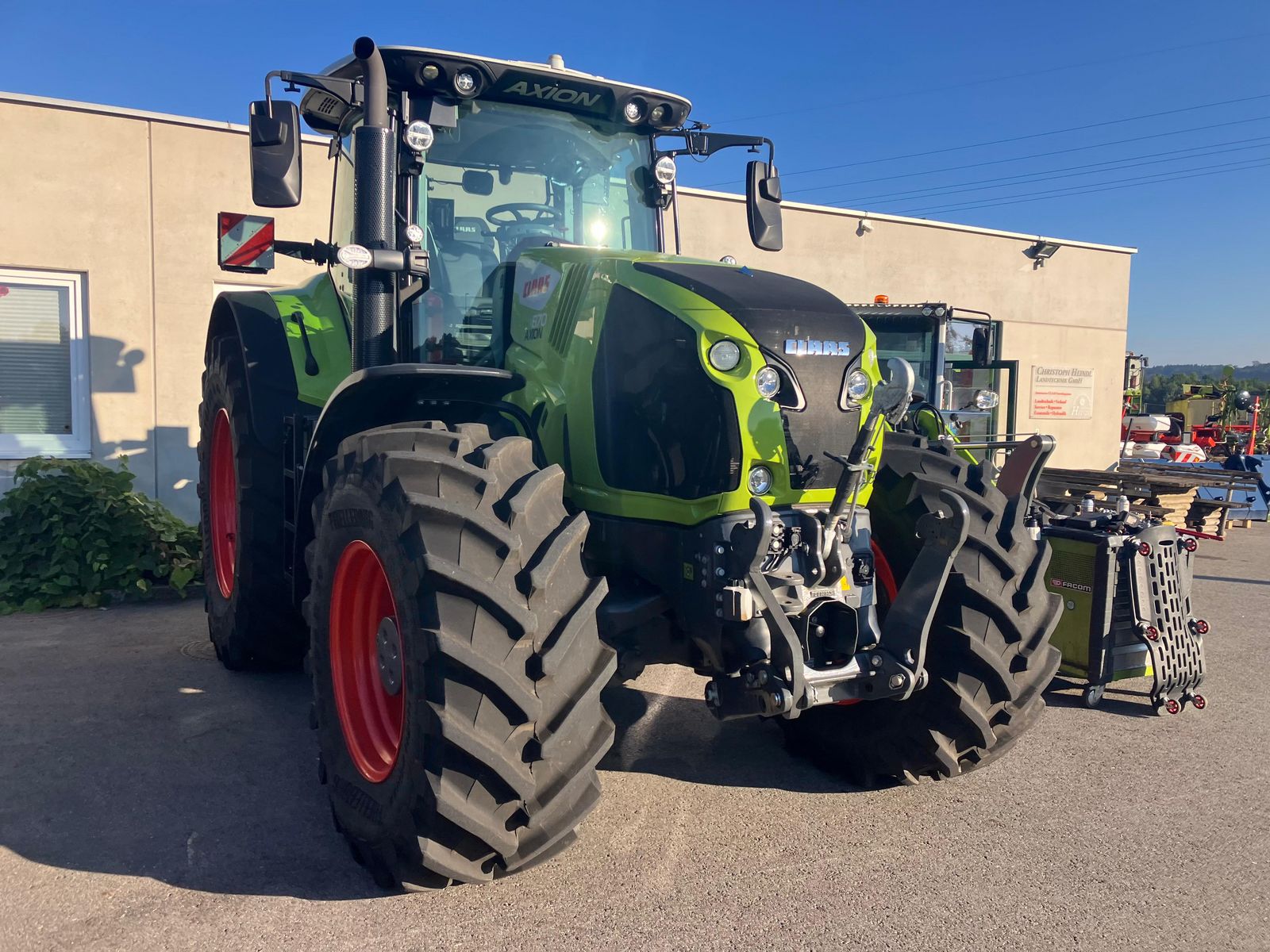 Claas Axion 870 CMATIC CEBIS 3