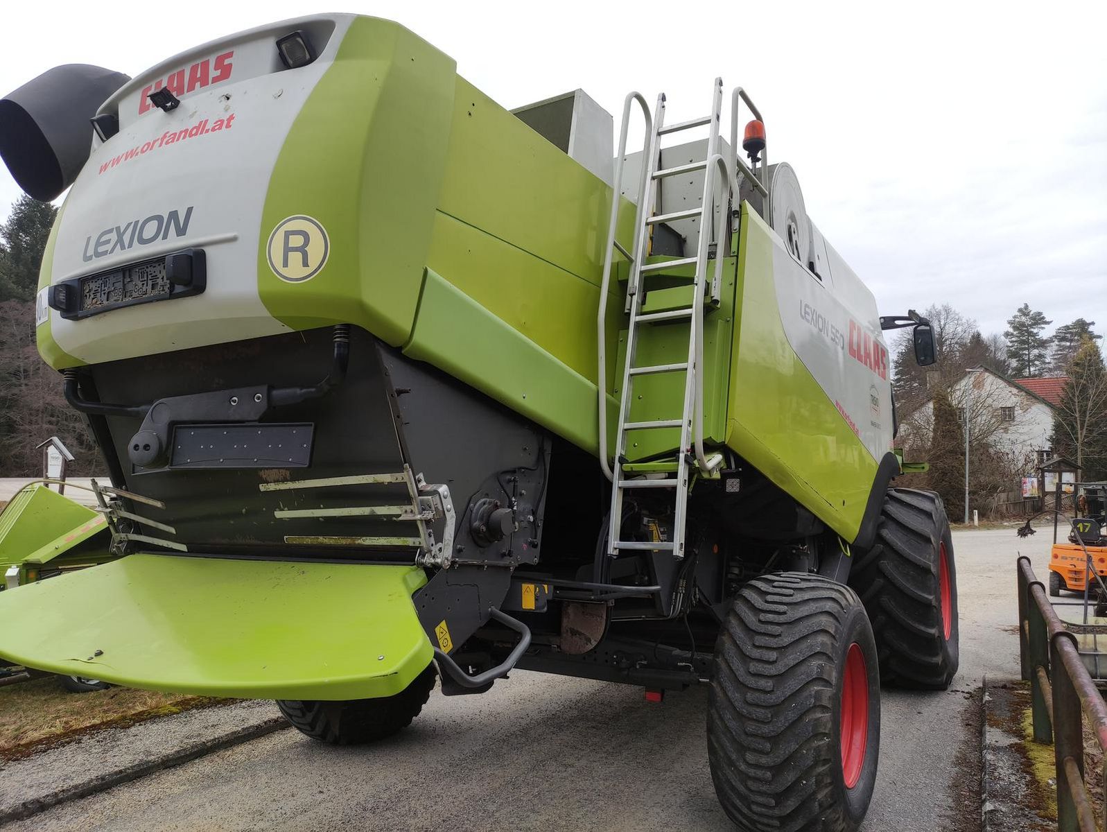 Claas Lexion 550 3