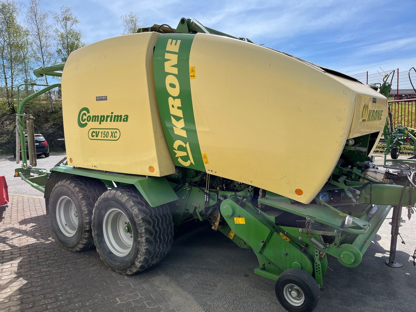 Krone KRONE Comprima CV 150 XC-17 Messer 2