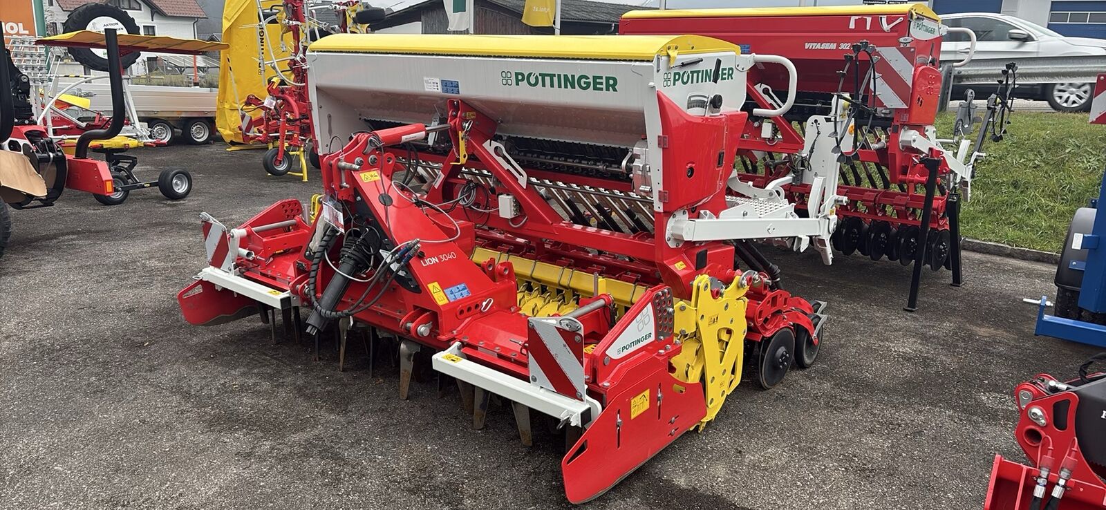 Pöttinger Lion 3040 mit Vitasem 3000DD 1