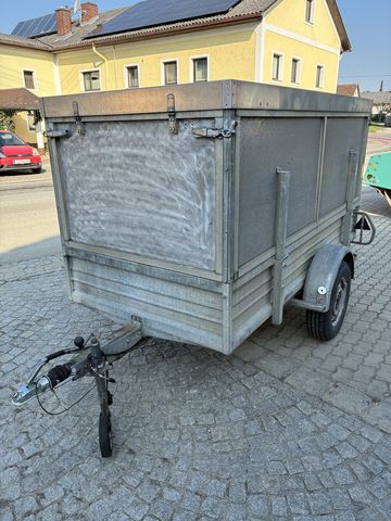 Pongratz PA250EU 1 Achs Anhänger auflaufgebremst