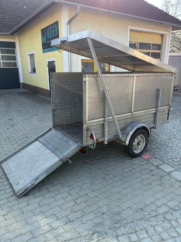 Pongratz PA250EU 1 Achs Anhänger auflaufgebremst