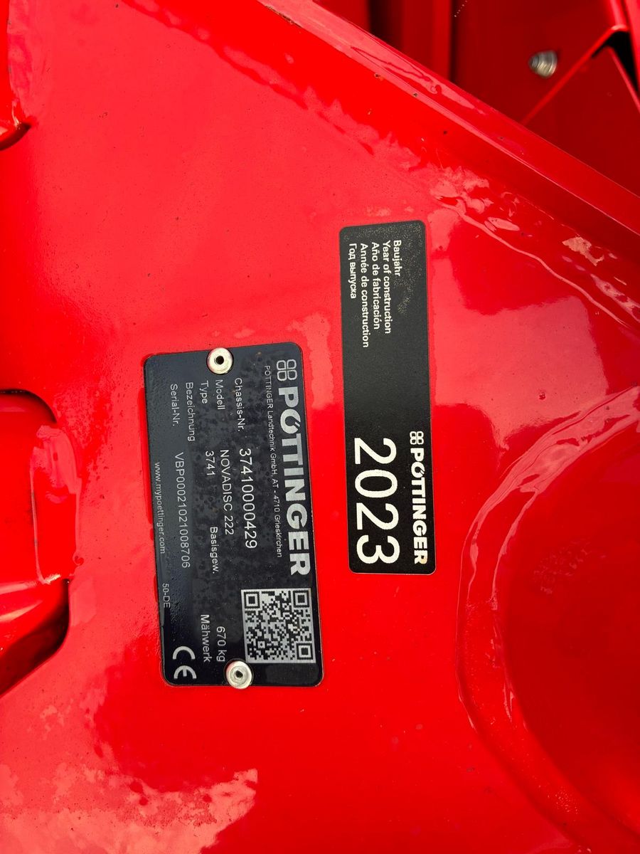 Pöttinger Nova Disc 222 3