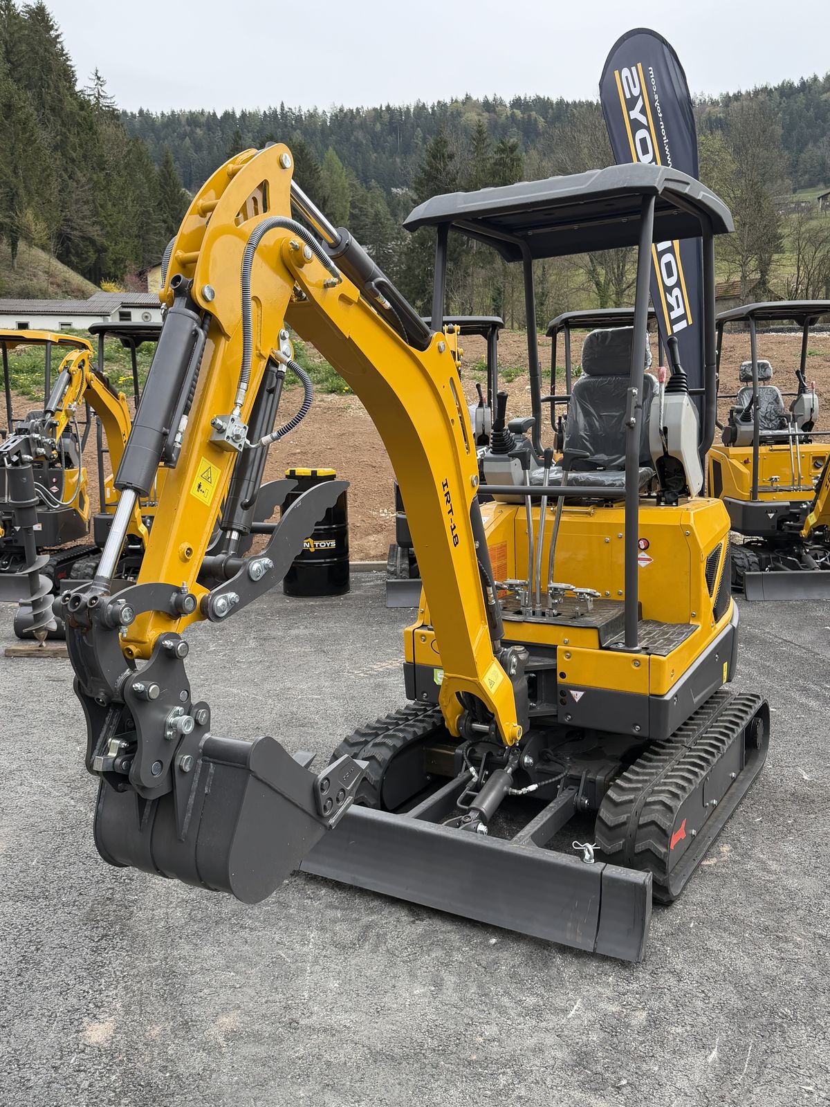IRT 18 Pro Kubota Teleskopfahrwerk 2