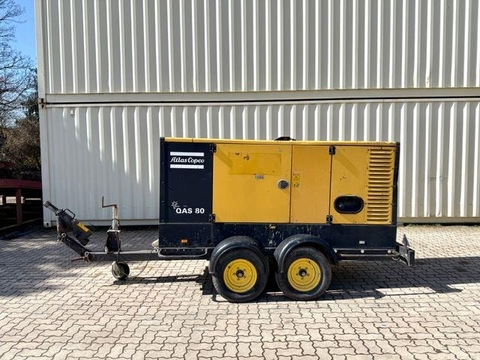 Atlas Copco QAS80 Generator / Perkins Motor