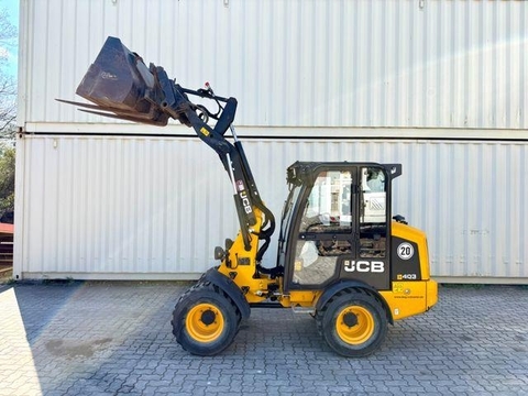 JCB 403 / 980 Stunden / Schaufel + Gabel