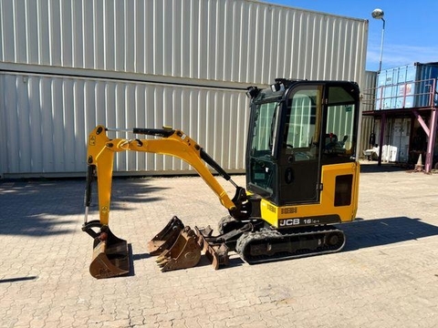 JCB 16C-1 / 2021 BJ / 518 H/ 3 x Löffel