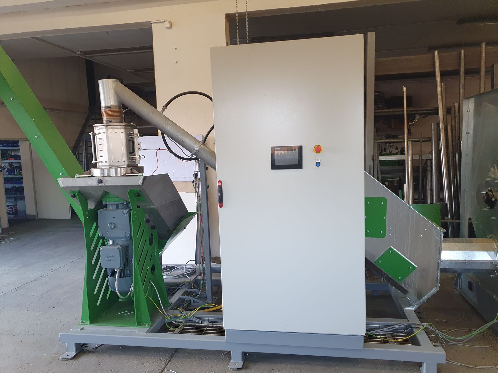 Löttner Pelletieranlage LP15 3