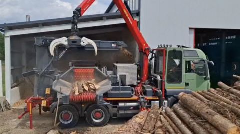 Sonstige BBT 800 Trommelhacker auf MAN TGS 33.500 6x6