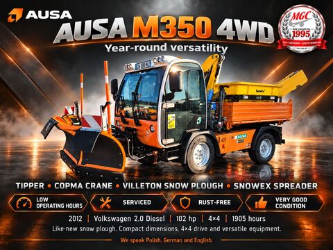 Sonstige M350 4WD - KIPPER - PLOW - SPREADER - NO RUST!