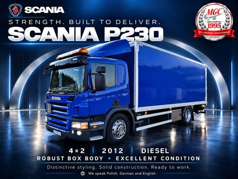 Scania P230 4x2 - Serviced!