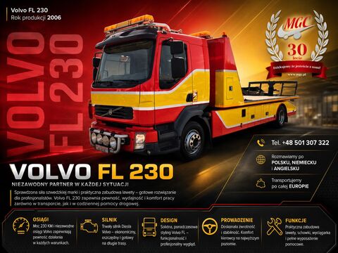 Volvo FL230 / NEW ENGINE / WORKS GREAT / 1 OWNER