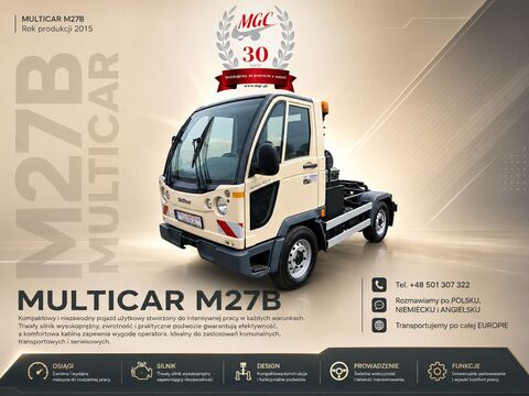 Multicar M27 B / 4X4 / FRAME / 1 OWNER