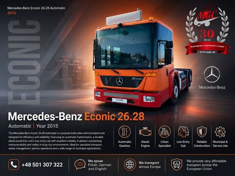 Mercedes Econic 2628 - Serviced!