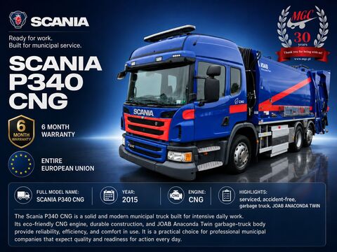 Sonstige P340 LB 6X2*4 / JOAB ANACONDA TWIN