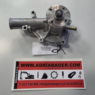 Kubota Engine Water Pump 16259-73036