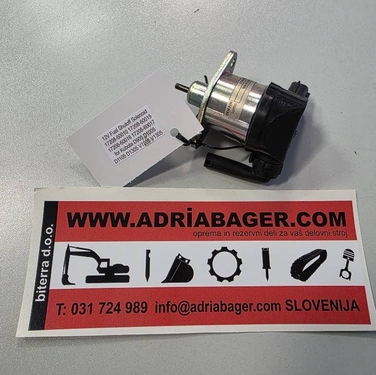 Kubota Fuel Shutoff Solenoid 12V 17208-60010