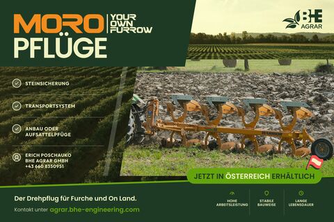Moro Anbau- und Aufsattelpflüge