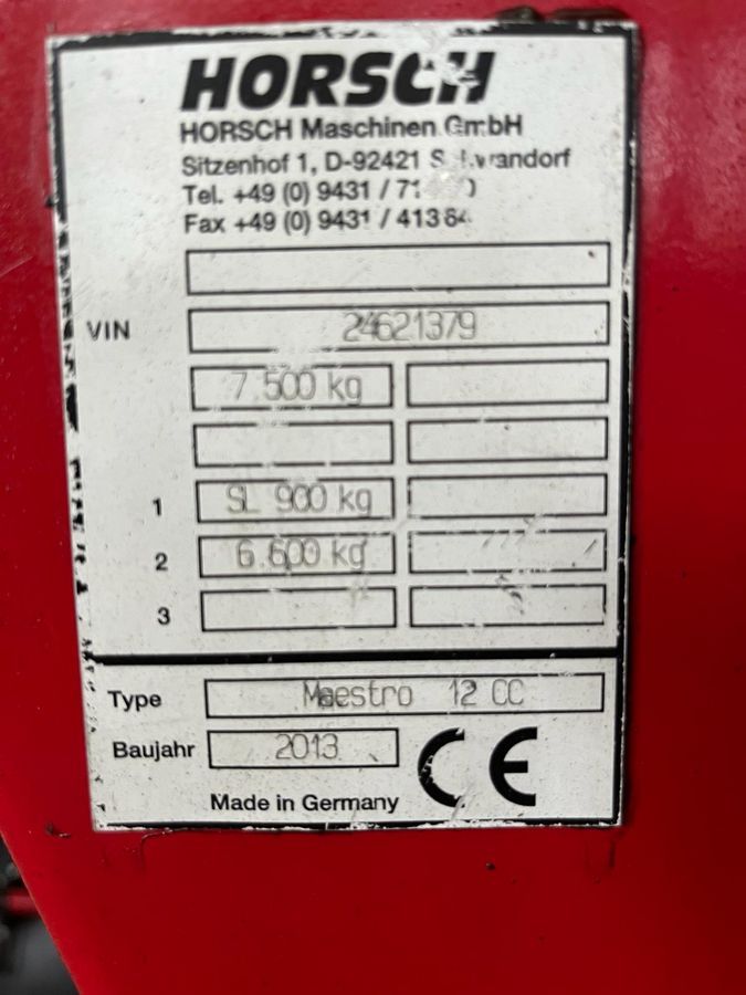 Horsch Maestro 12CC 3