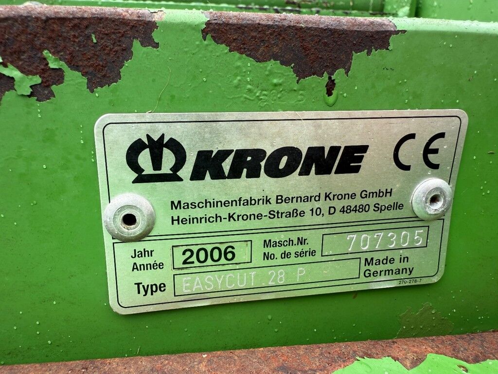 Krone EasyCut 28 P 2
