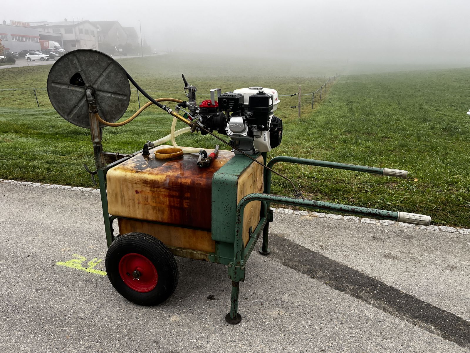 Birchmeier Spritze Karettenspritze A 150 1