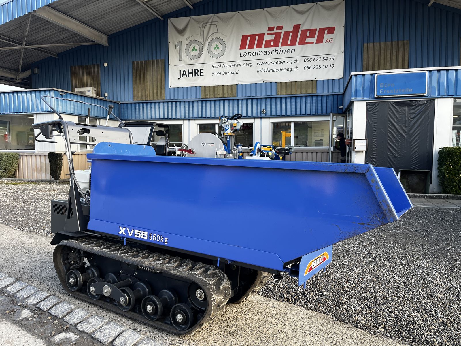 Iseki Raupentransporter XV551A Hydrostat 2